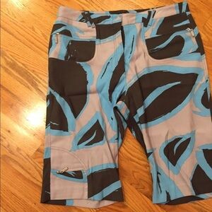 DKNY Golf Capri s Blue/gray/black -size 6 & 16  NWT